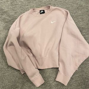 Pink Nike Crewneck